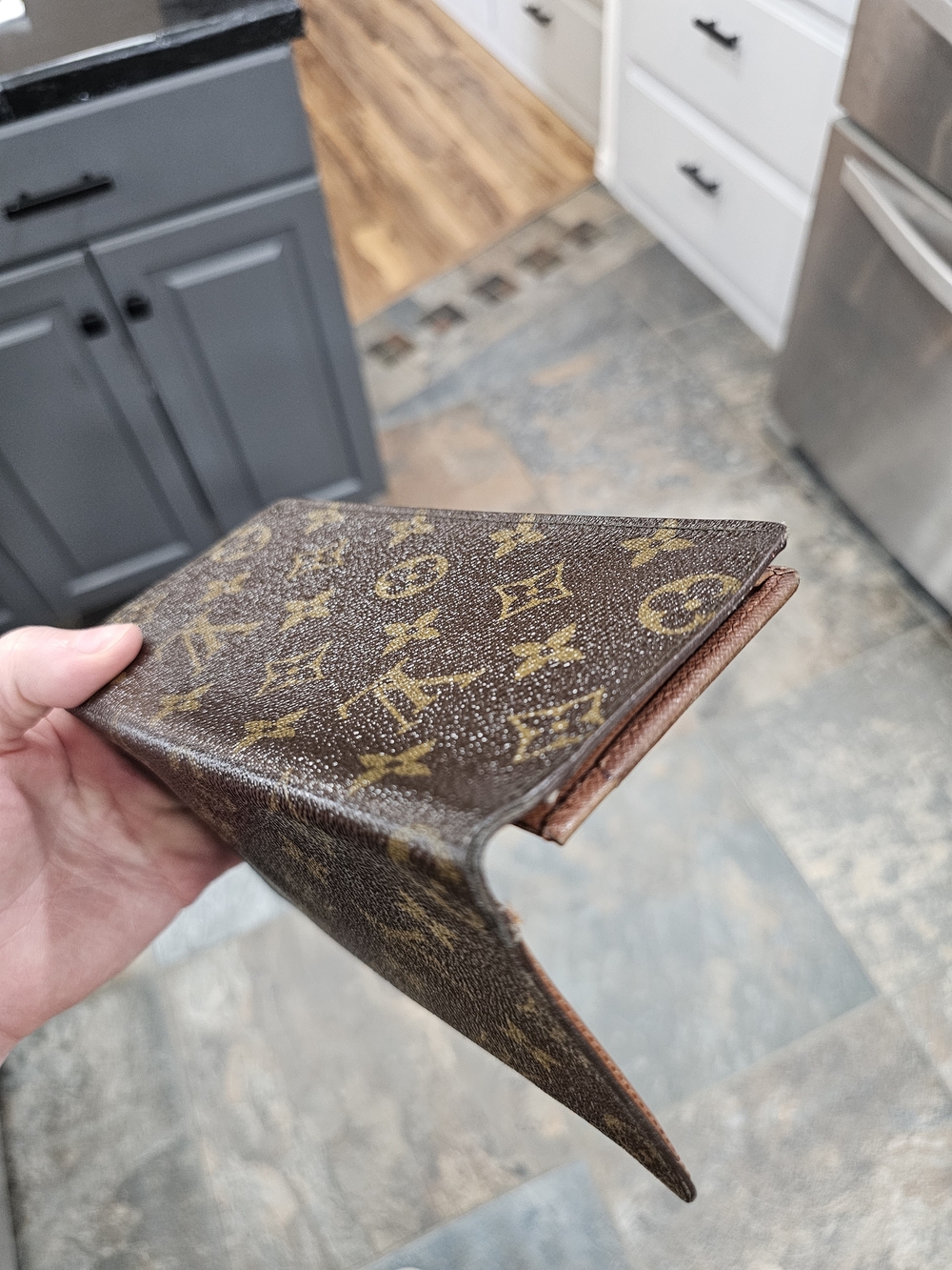 Vintage Louis Vuitton Monogram Porte Valeurs Cartes Crédit Wallet - Picture 7 of 16